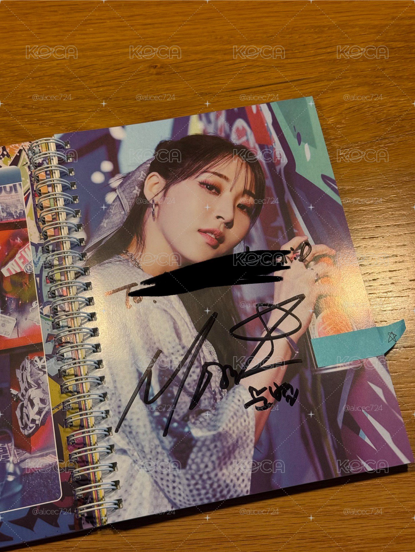 Mamamoo+ 簽專 親筆簽名 日月