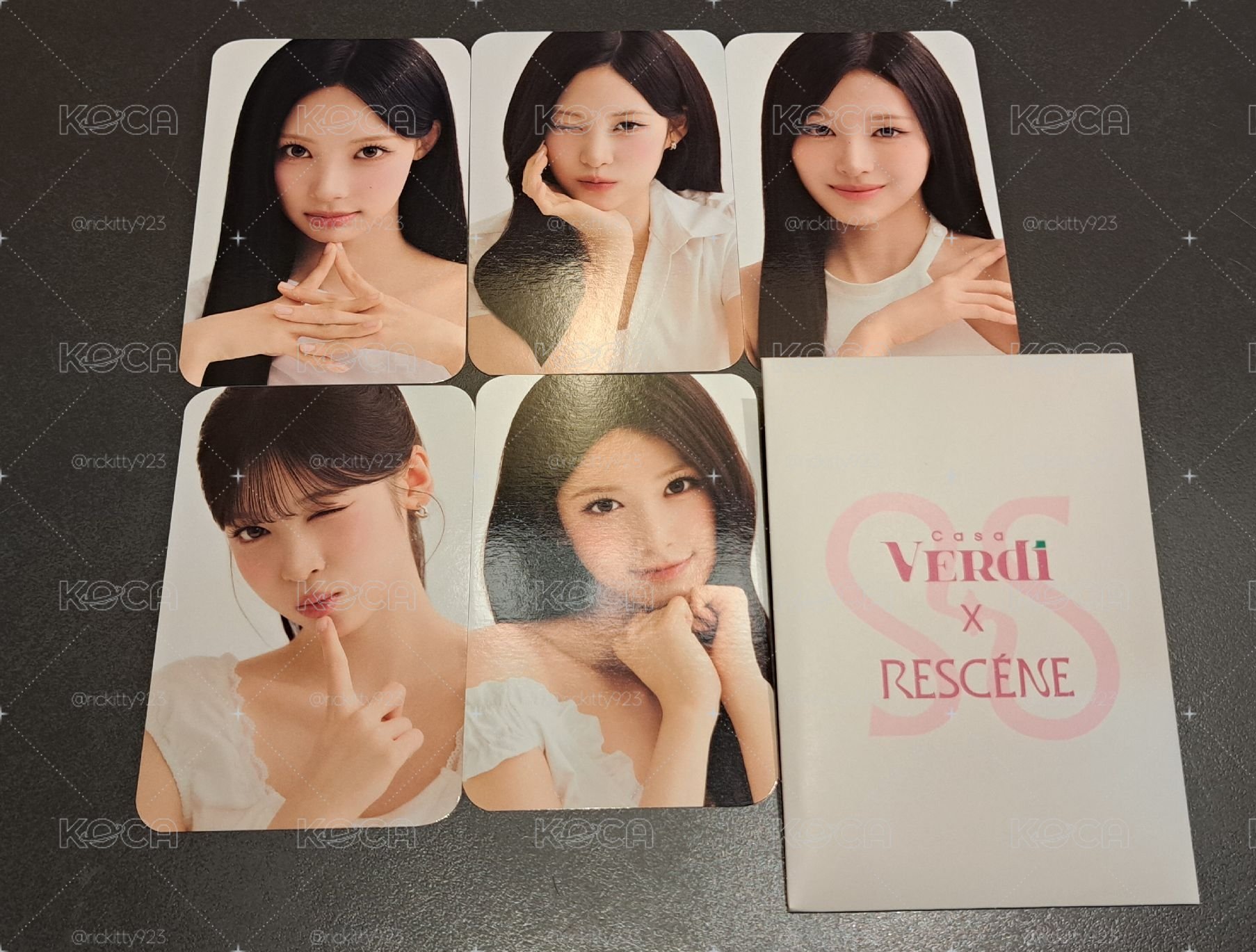 RESCENE Casa VERDI 代言卡 2.0 成套