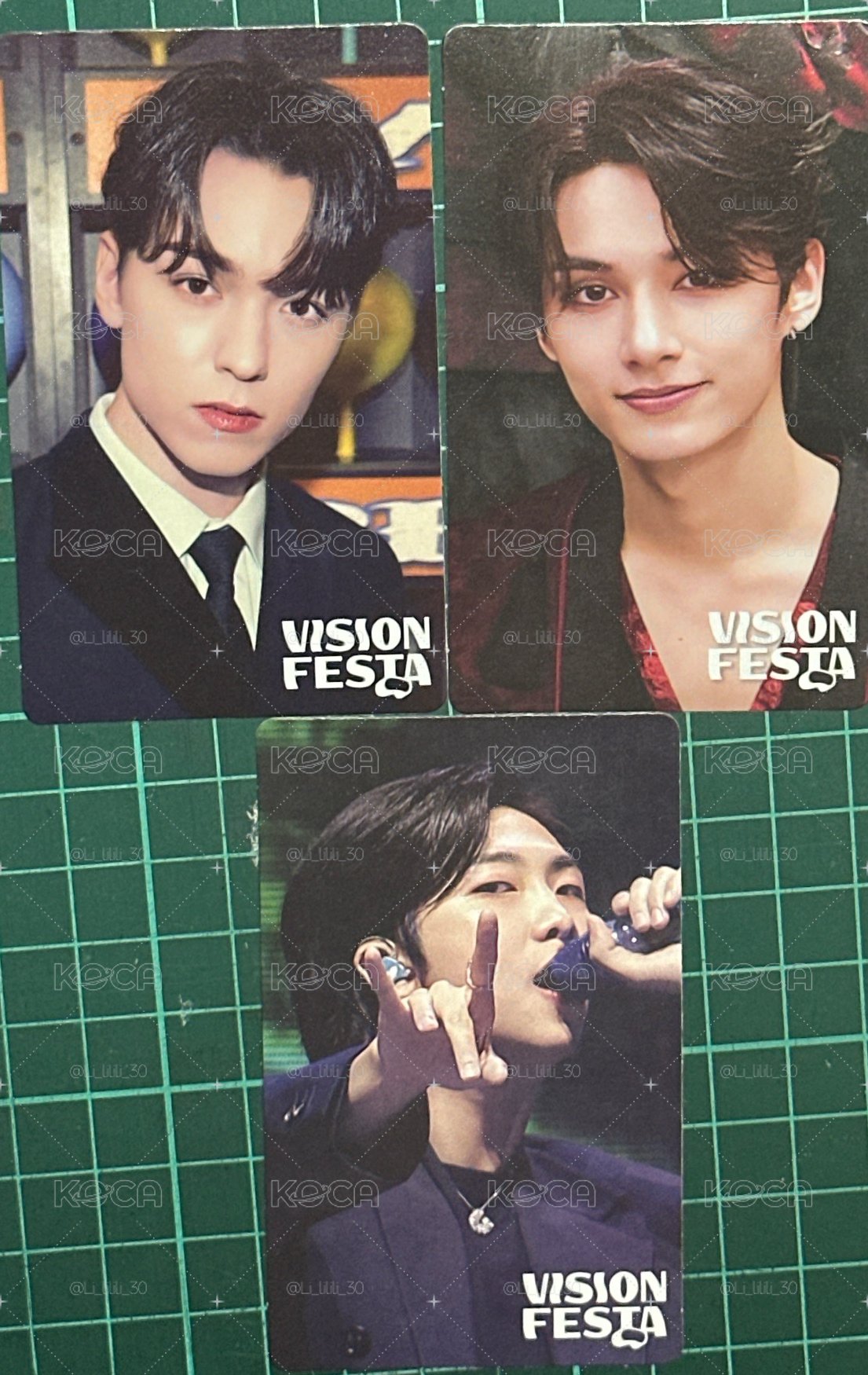 vision festa VR卡 RM VERNON JUN