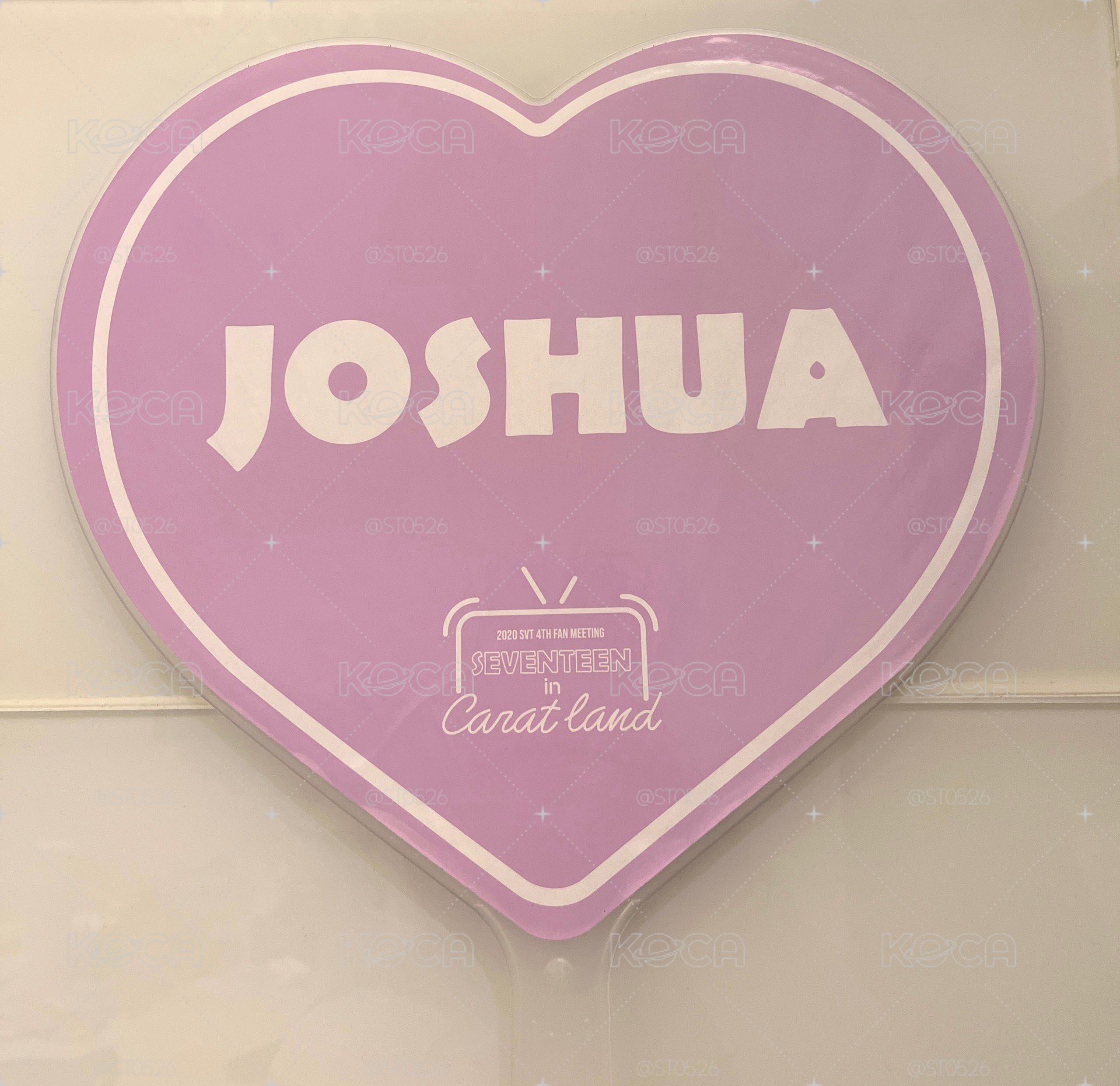 洪知秀 JOSHUA 克拉島愛心扇 附愛心扇套