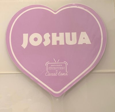 洪知秀 JOSHUA 克拉島愛心扇 附愛心扇套