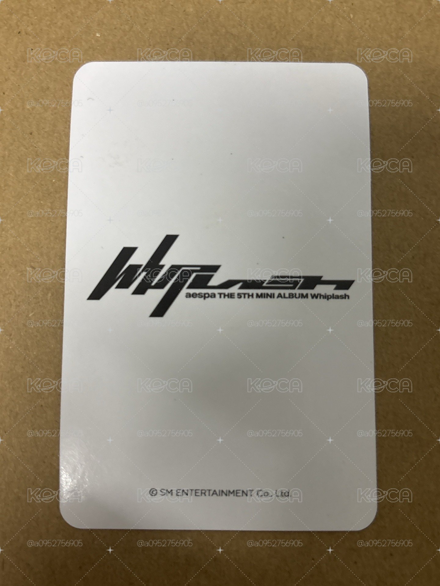 （瑕）Whiplash ms 簽售卡 簽售柚