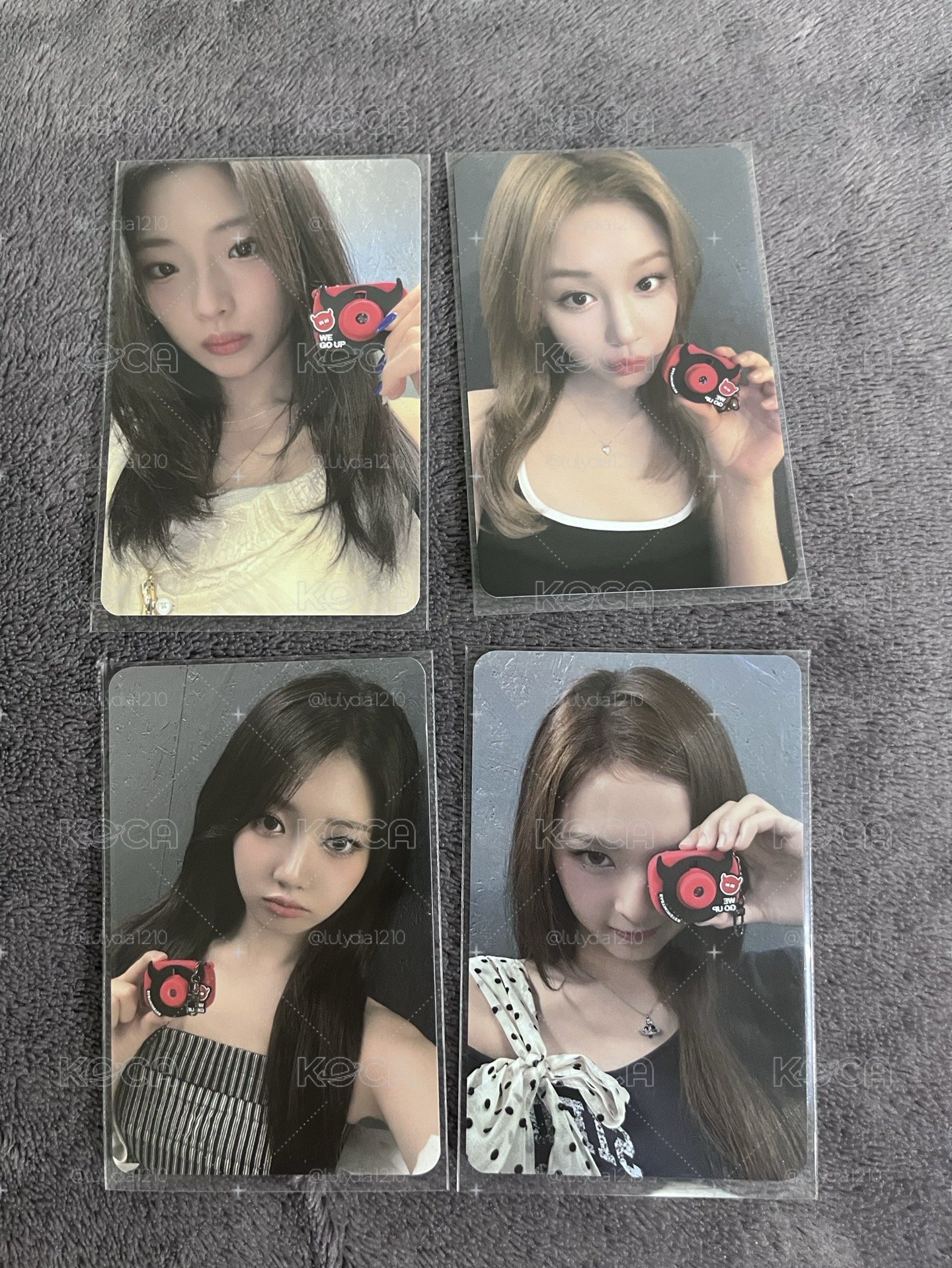 WE GO UP 專輯卡 KEYRING ver.