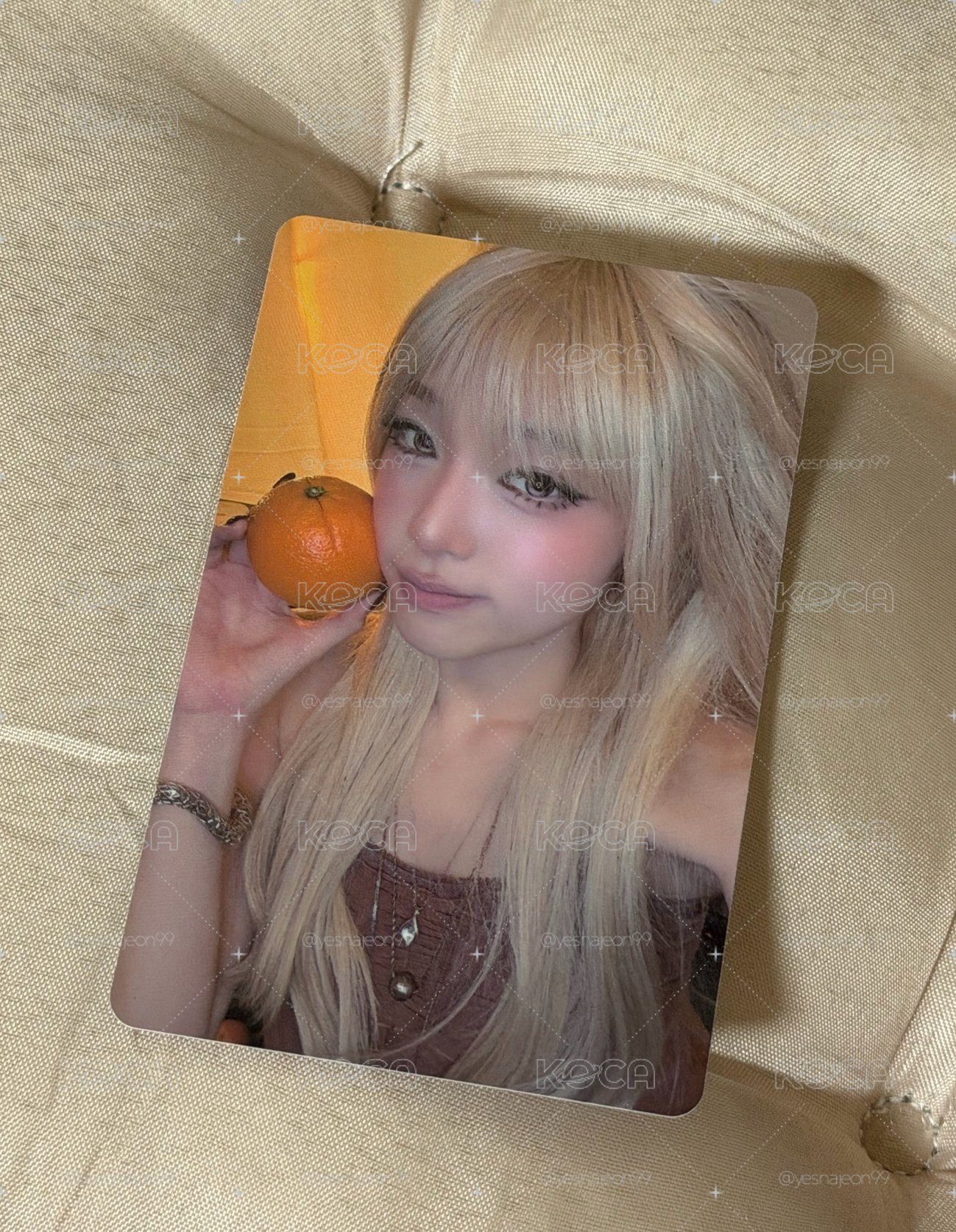 YENA 迷五 電子專 專輯卡 POCA ver.