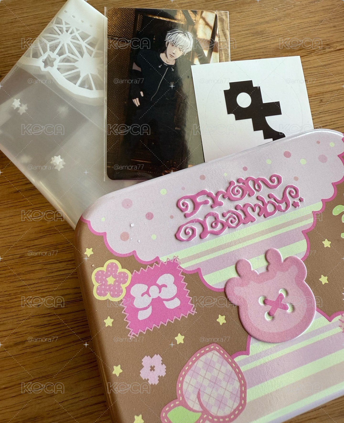 PLAVE斑比生日餅乾+入場卡銀虎