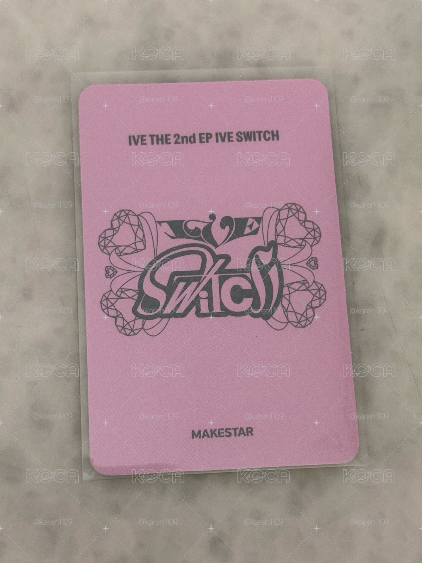 IVE SWITCH ms 簽售卡 3.0簽售 雨衣ver. 安