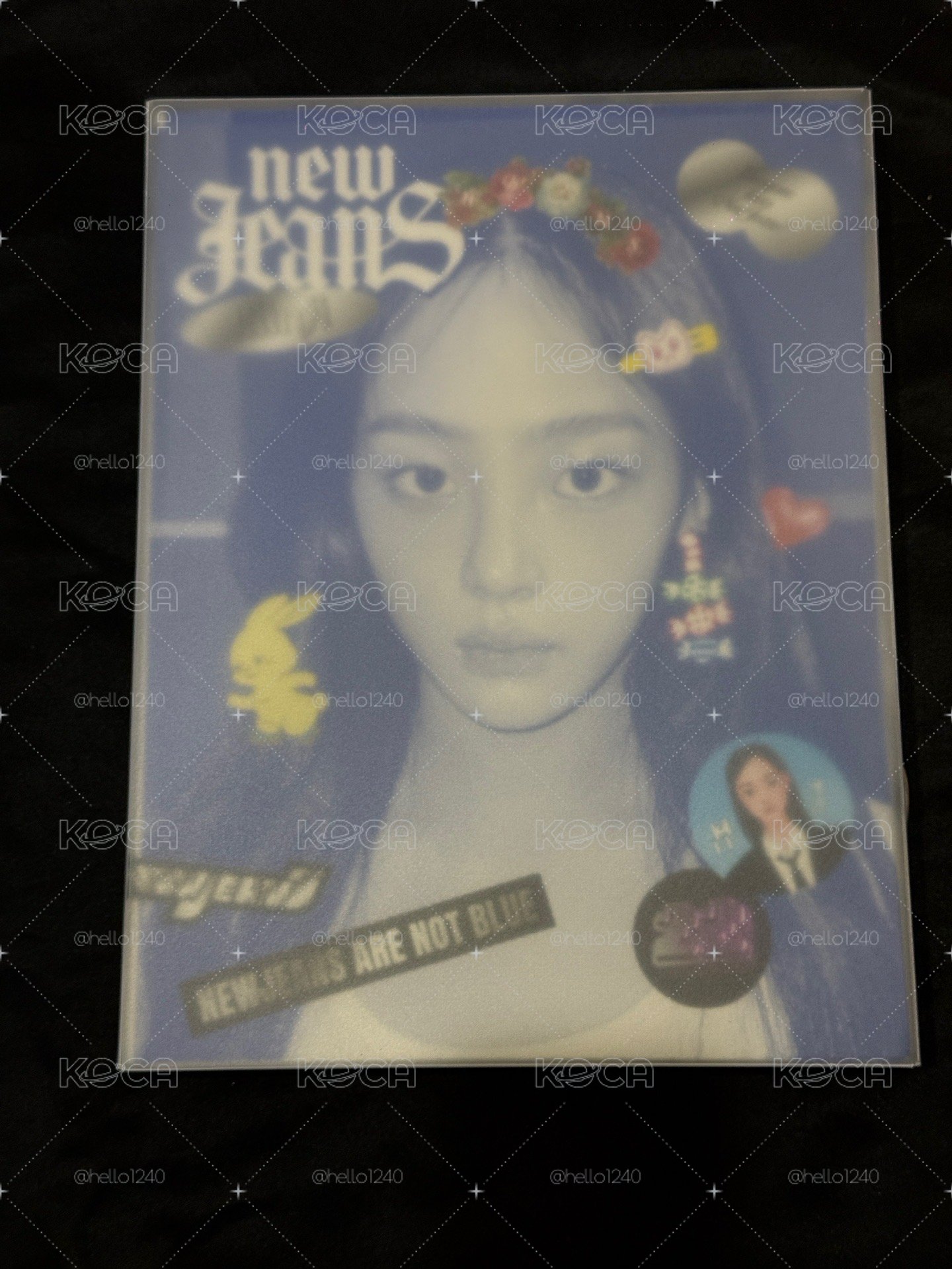 NewJeans Minji藍書