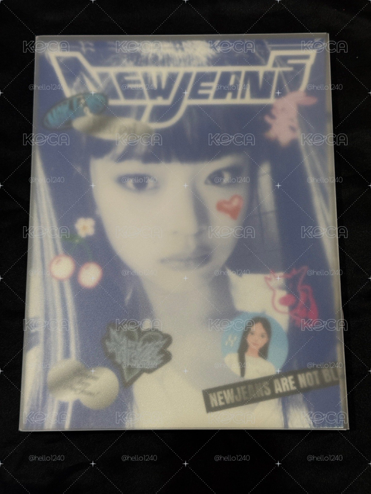 NewJeans Hanni藍書