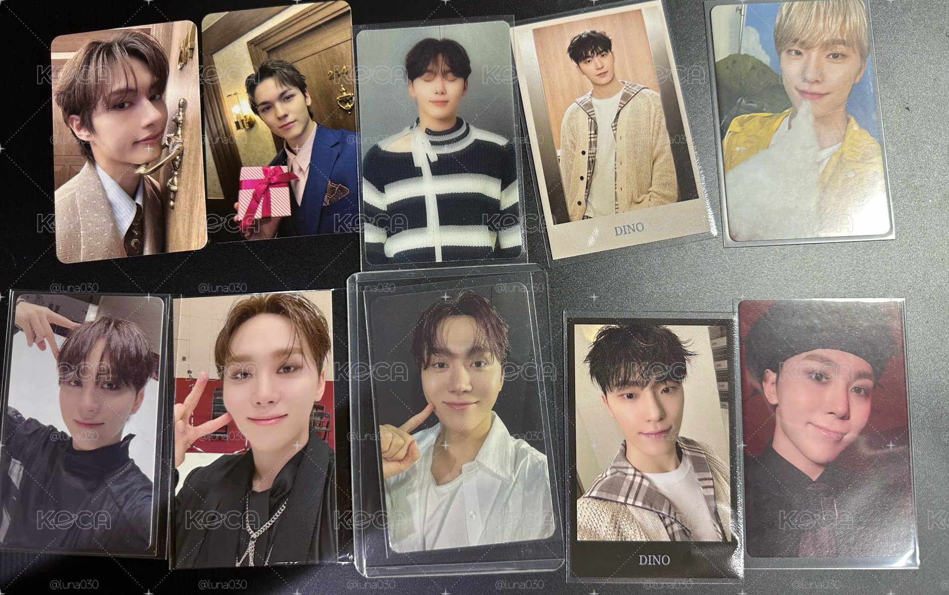 SEVENTEEN 哲 俊 圓 勳 八 奎 率 寛 燦 小卡