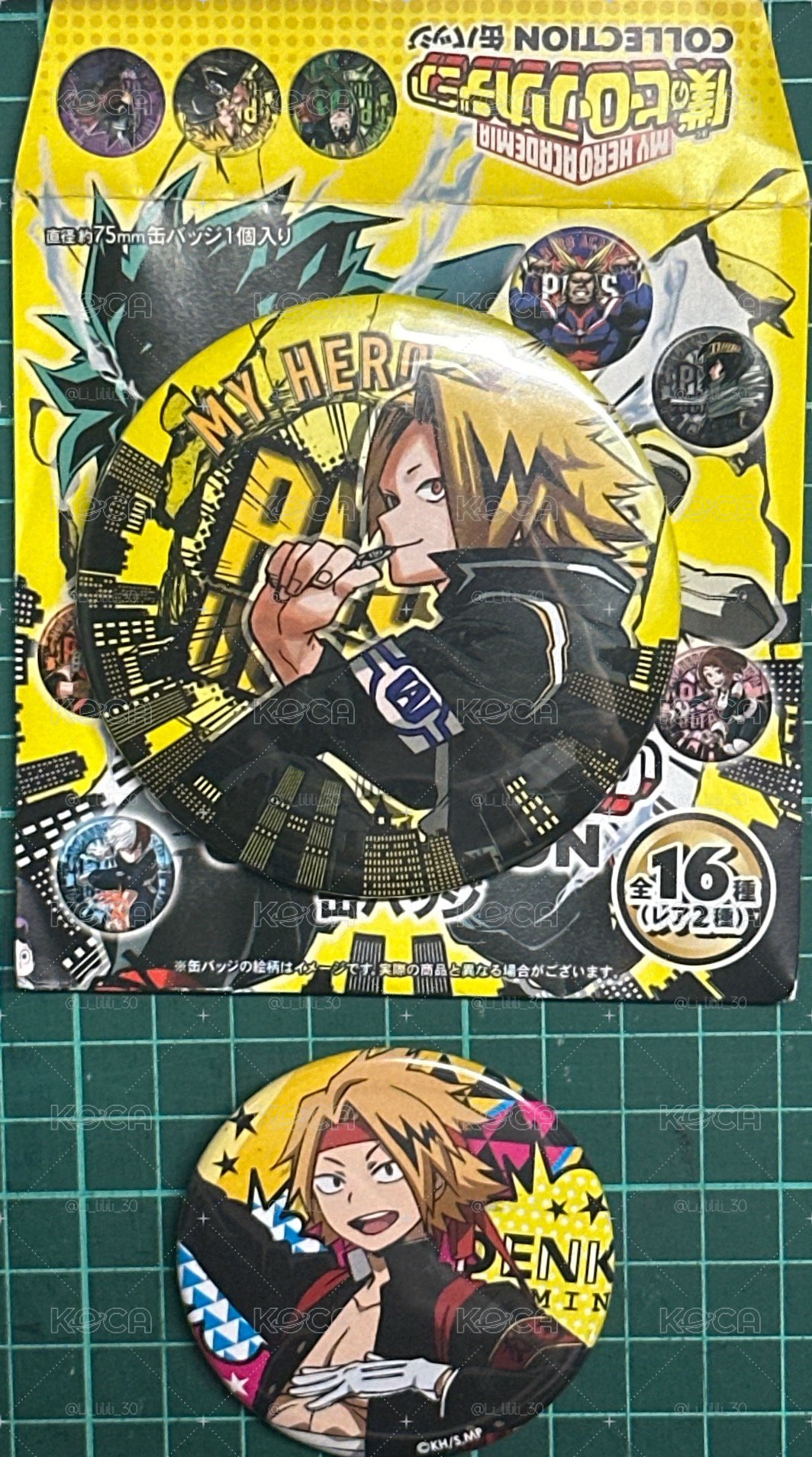 我的英雄學院 MHA 上鳴電氣 徽章