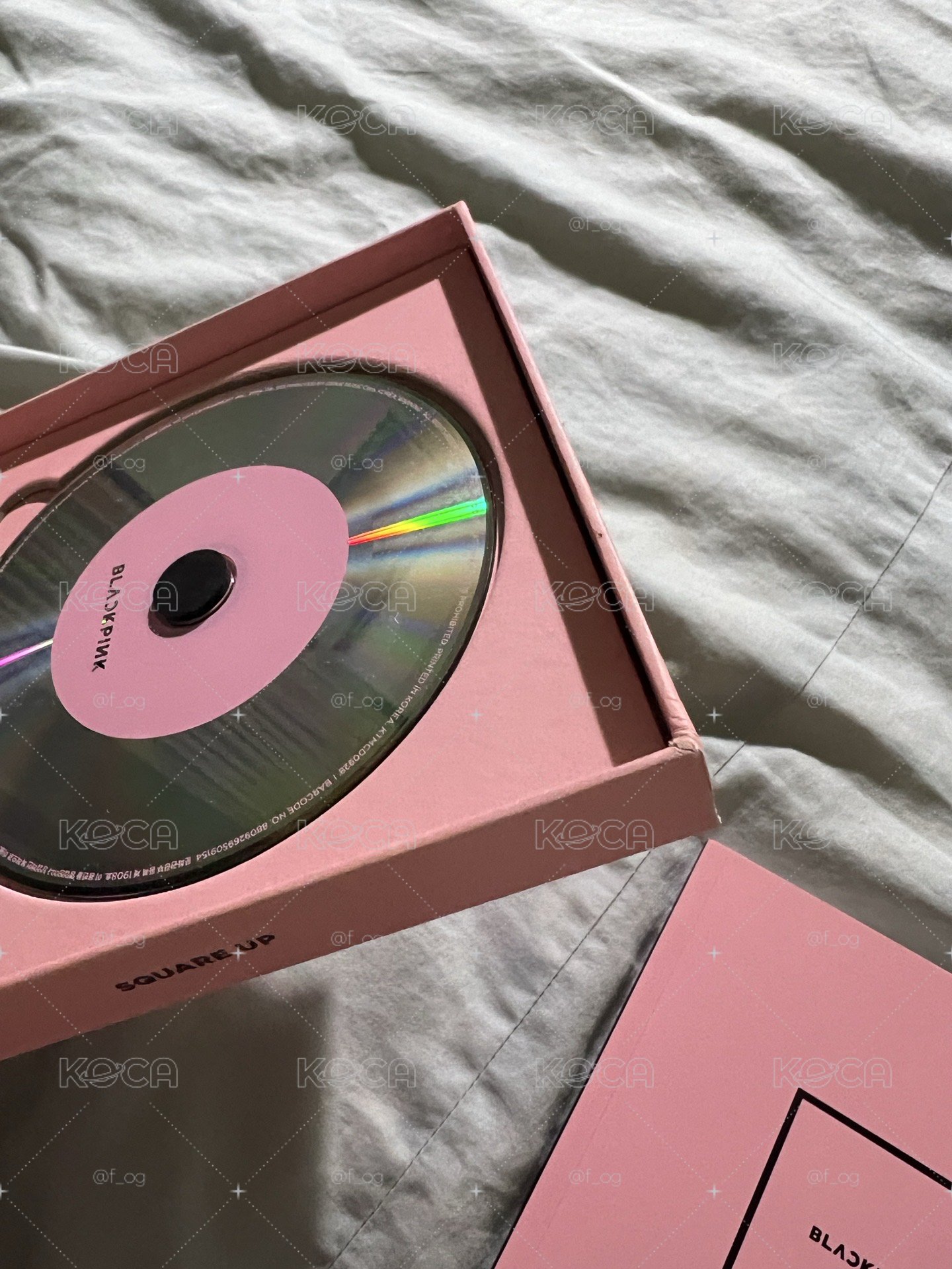 blackpink Square One 專輯 空專