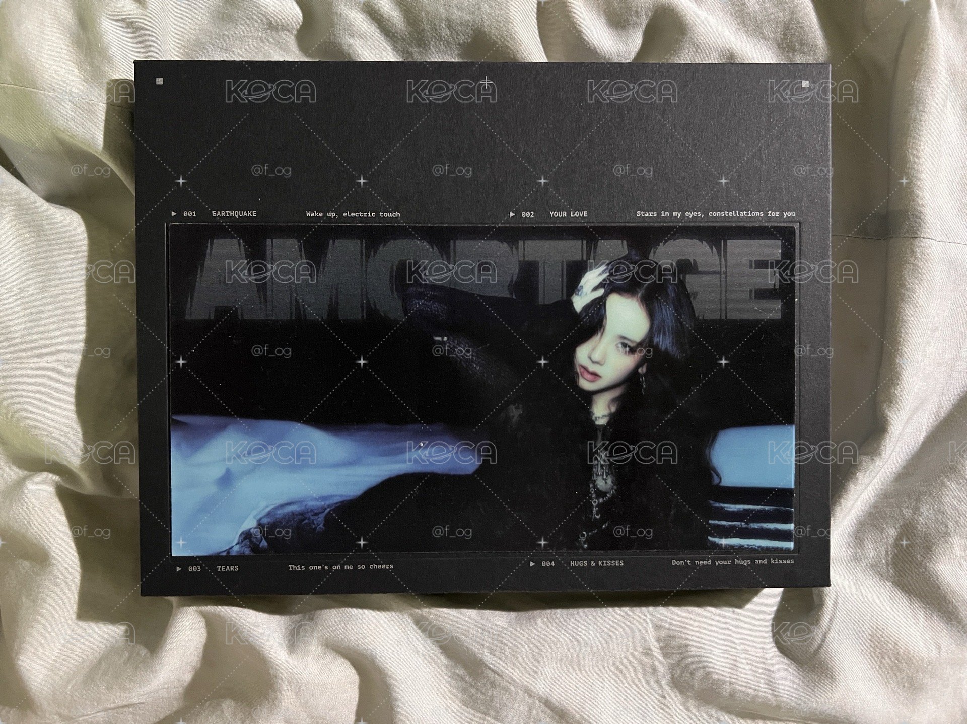blackpink Jisoo AMORTAGE全專含K4特典