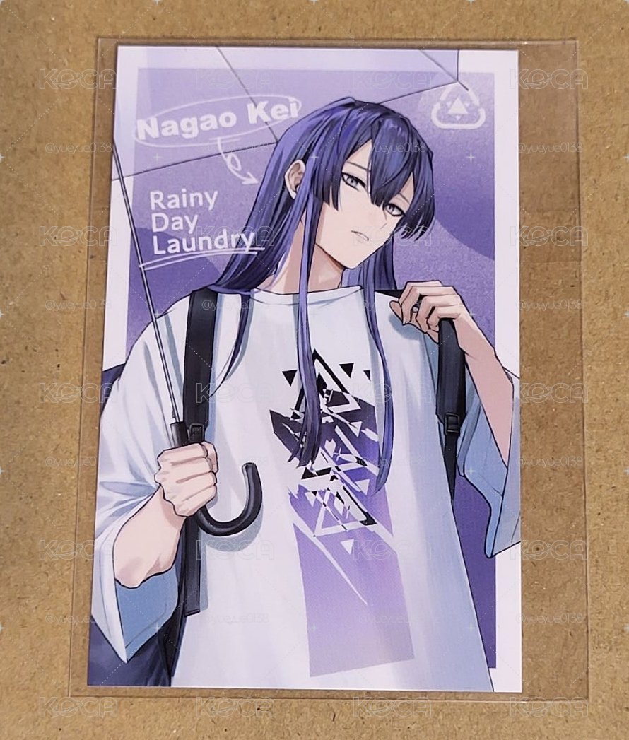 長尾景 Rainy Day Laundry普卡