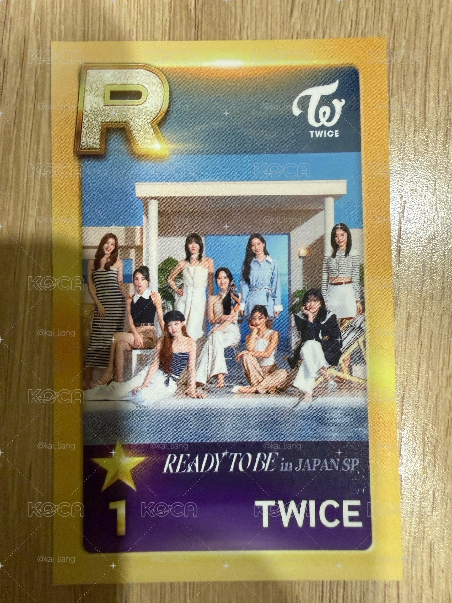 Twice SUPERSTAR 遊戲卡 