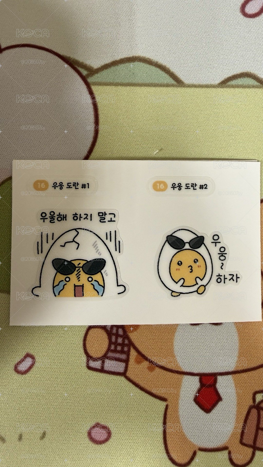 klz貼紙-Doran(含暗行天文款)