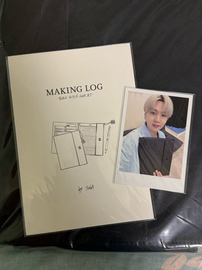 BTS SUGA 筆記本組