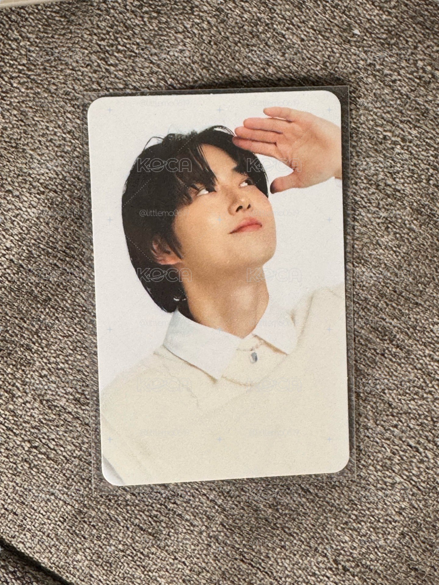EXO SUHO-23年曆 sm 特典卡 