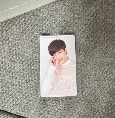 EXO🐻 Kai-絕版BR冰淇淋 代言卡 