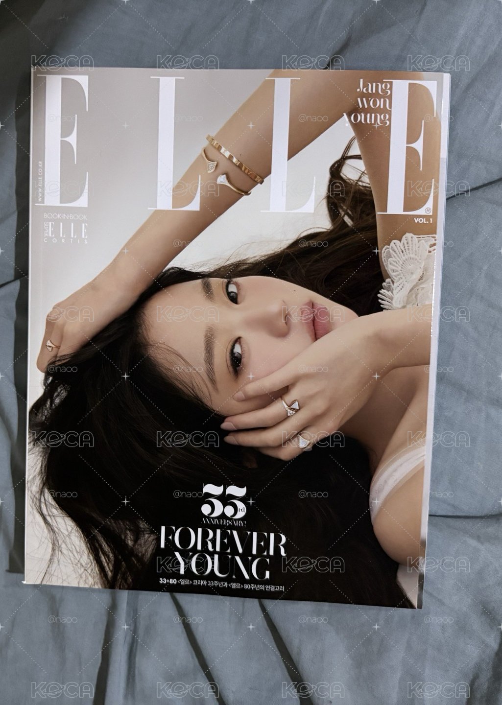 elle A版封面