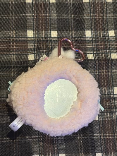 三麗鷗 長腿芭蕾彼安諾愛心扣鏡子吊飾
