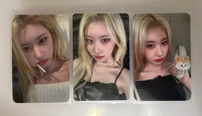 ITZY 彩領 小卡