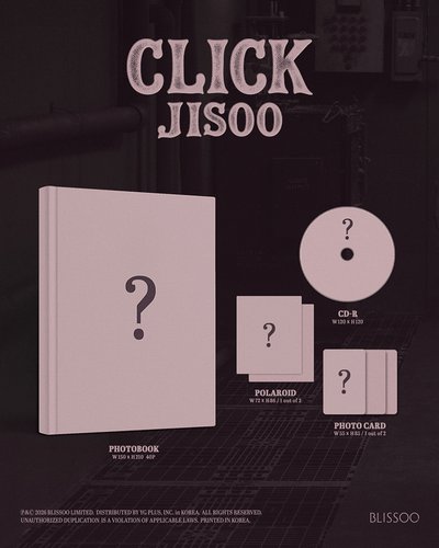 [Pre-Order~9/1] JISOO Single Album [Click] YG通路