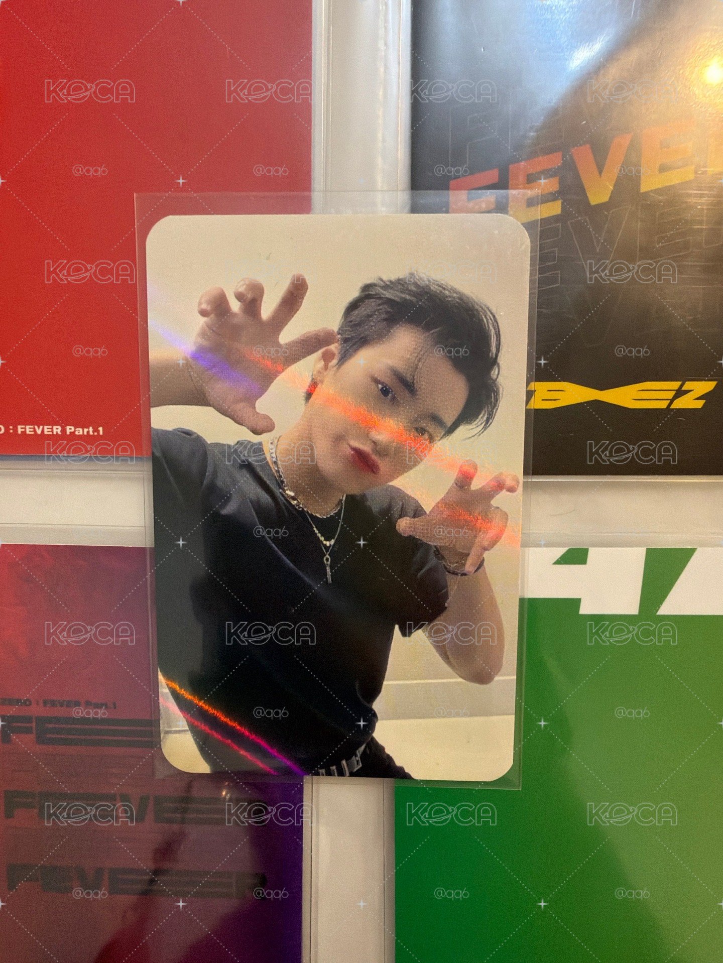 ATEEZ 崔傘 小卡