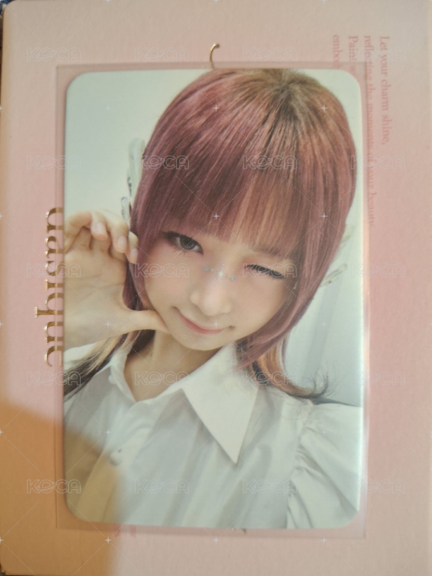 am紅髮比心Rei