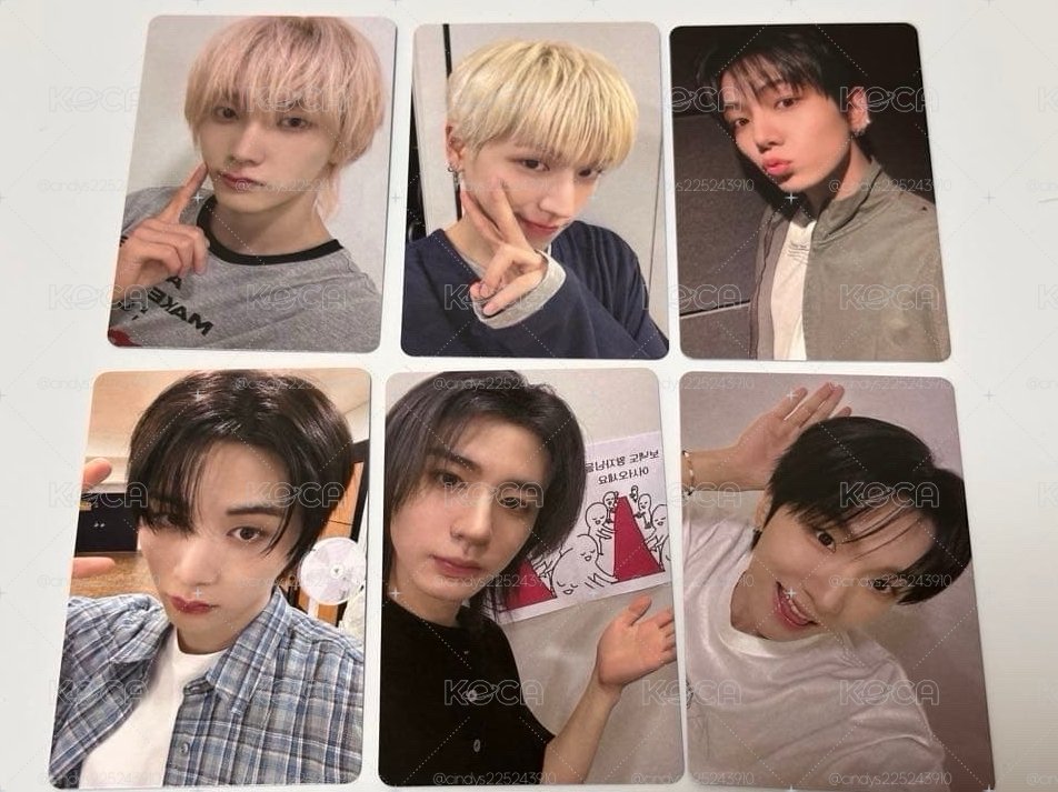 boynextdoor 日本拍手會特典六張一套