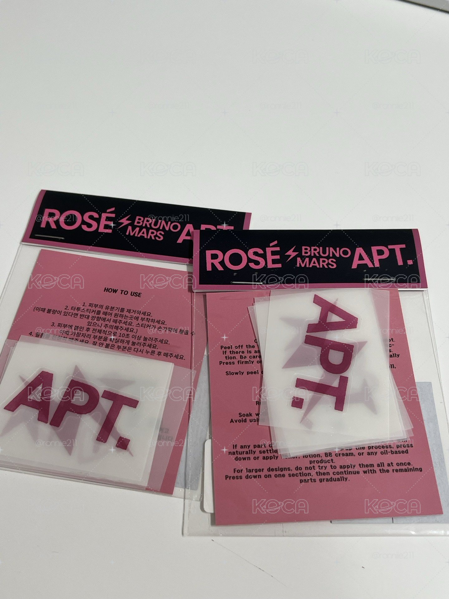 APT紋身貼