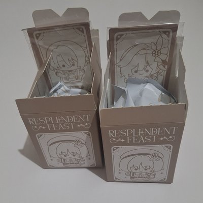 【原神官方商品】璀夜華宴系列Q版毛絨掛件 神里綾人/優菈 Genshin