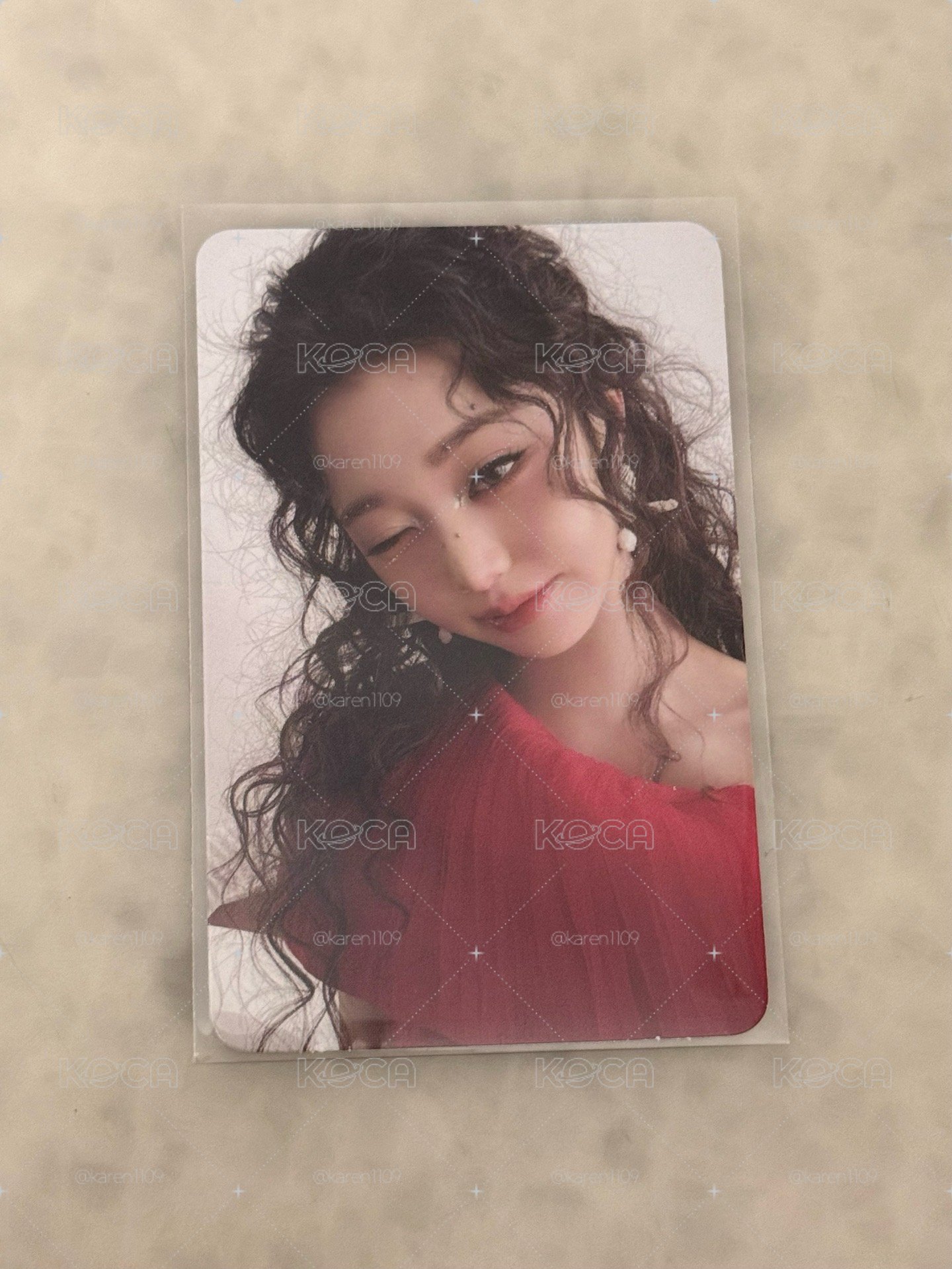 IVE 員瑛  SECRET 專輯卡 Psst ver.