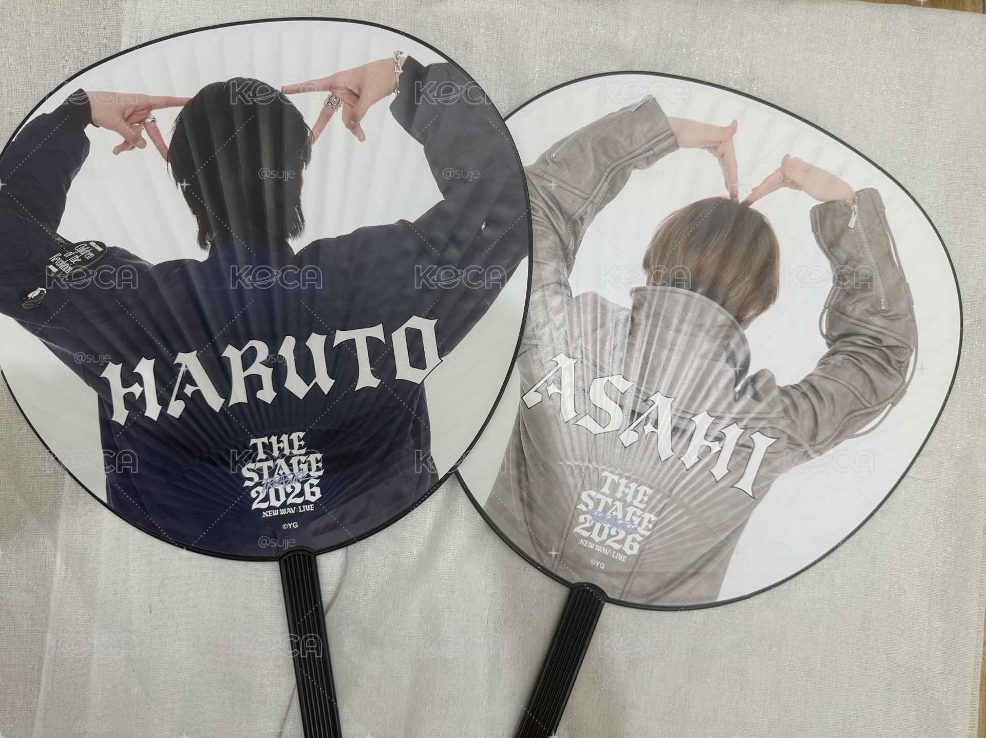 asahi&haruto扇子