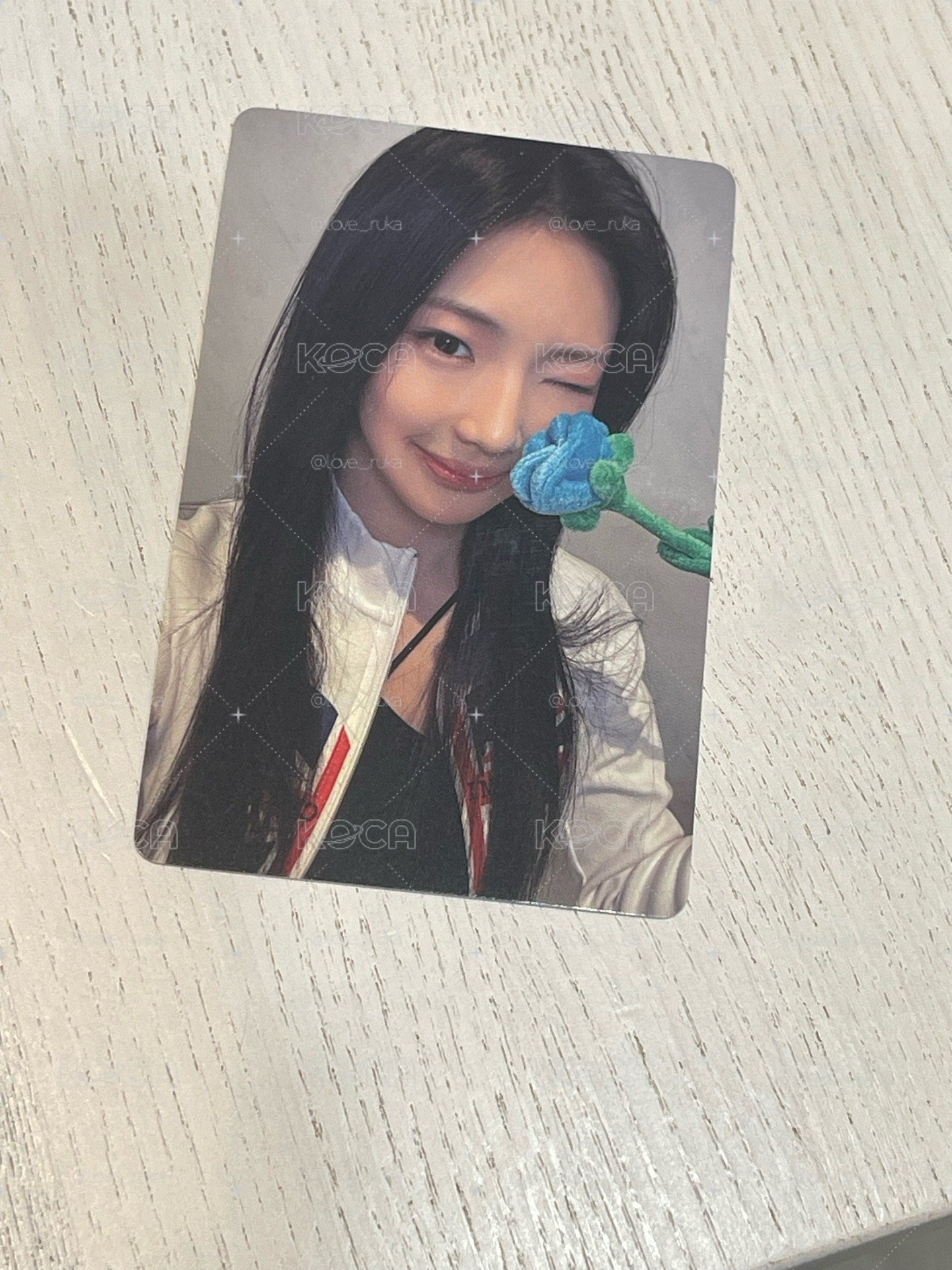 玫瑰日拿花卡