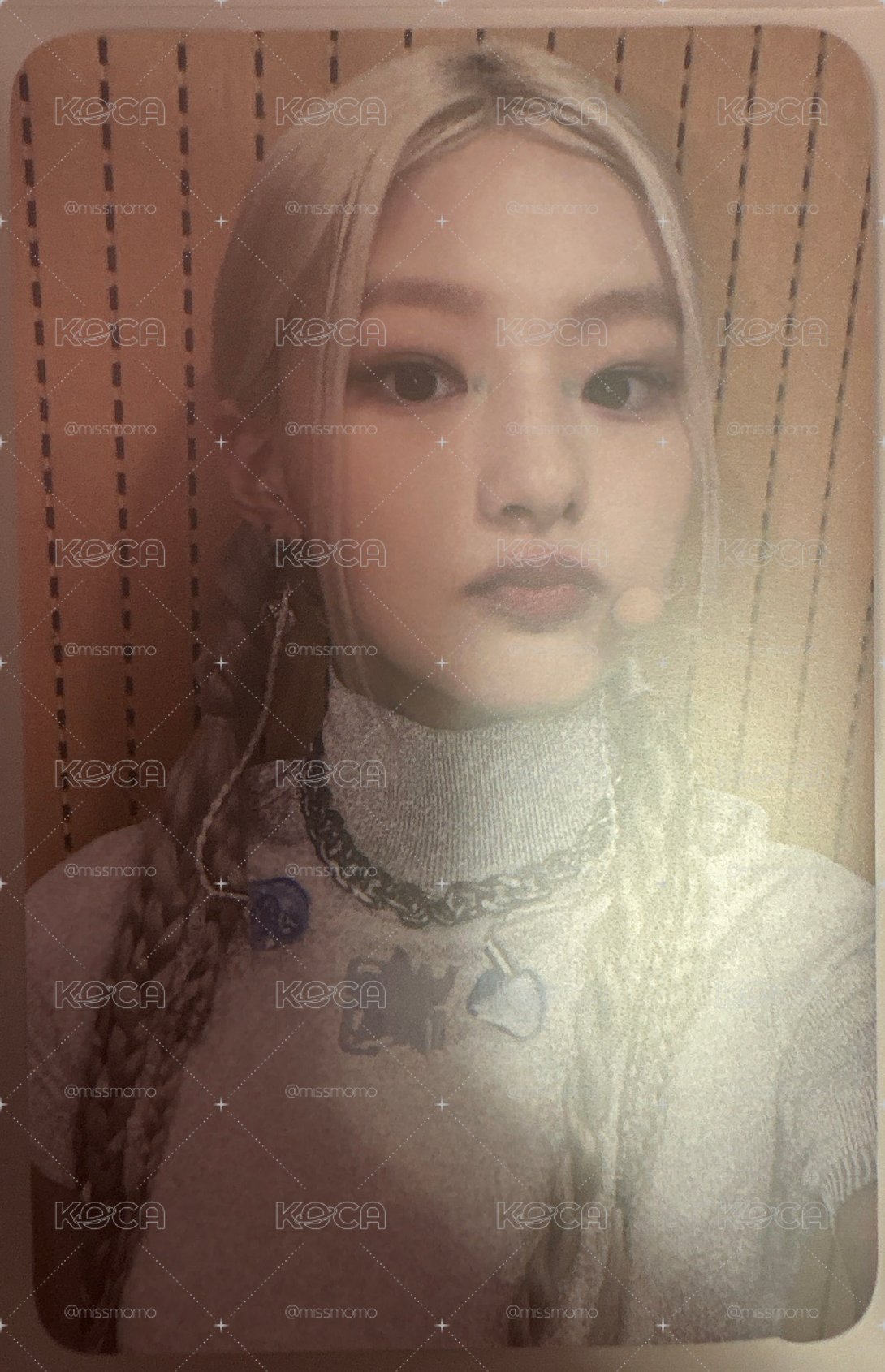 KISS OF LIFE Haneul 迷一 k4 簽售卡 