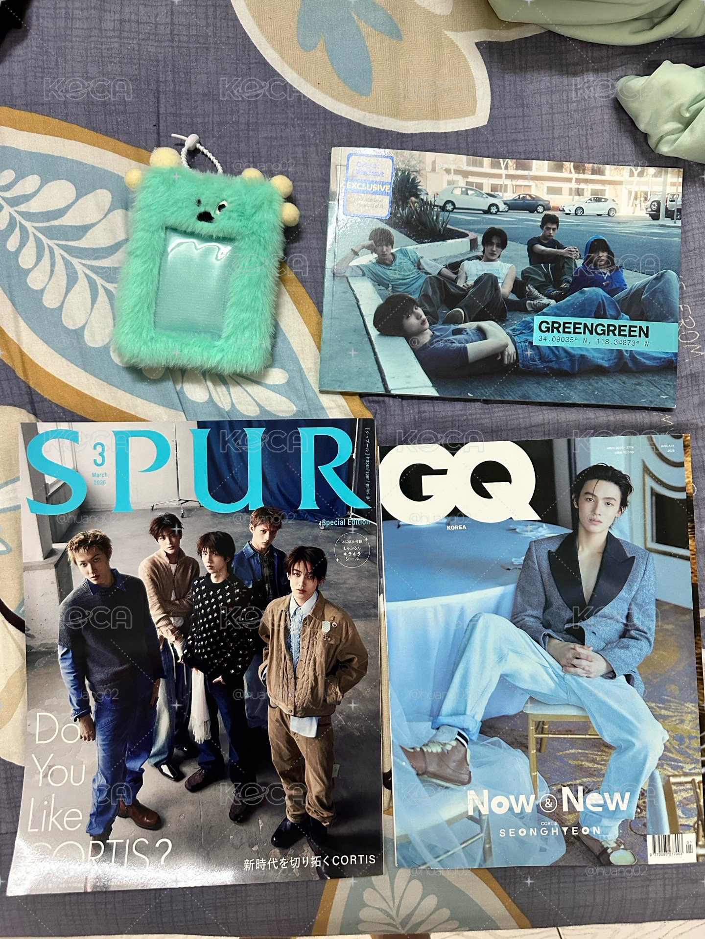 嚴雜誌+SPUR雜誌+空專送卡套