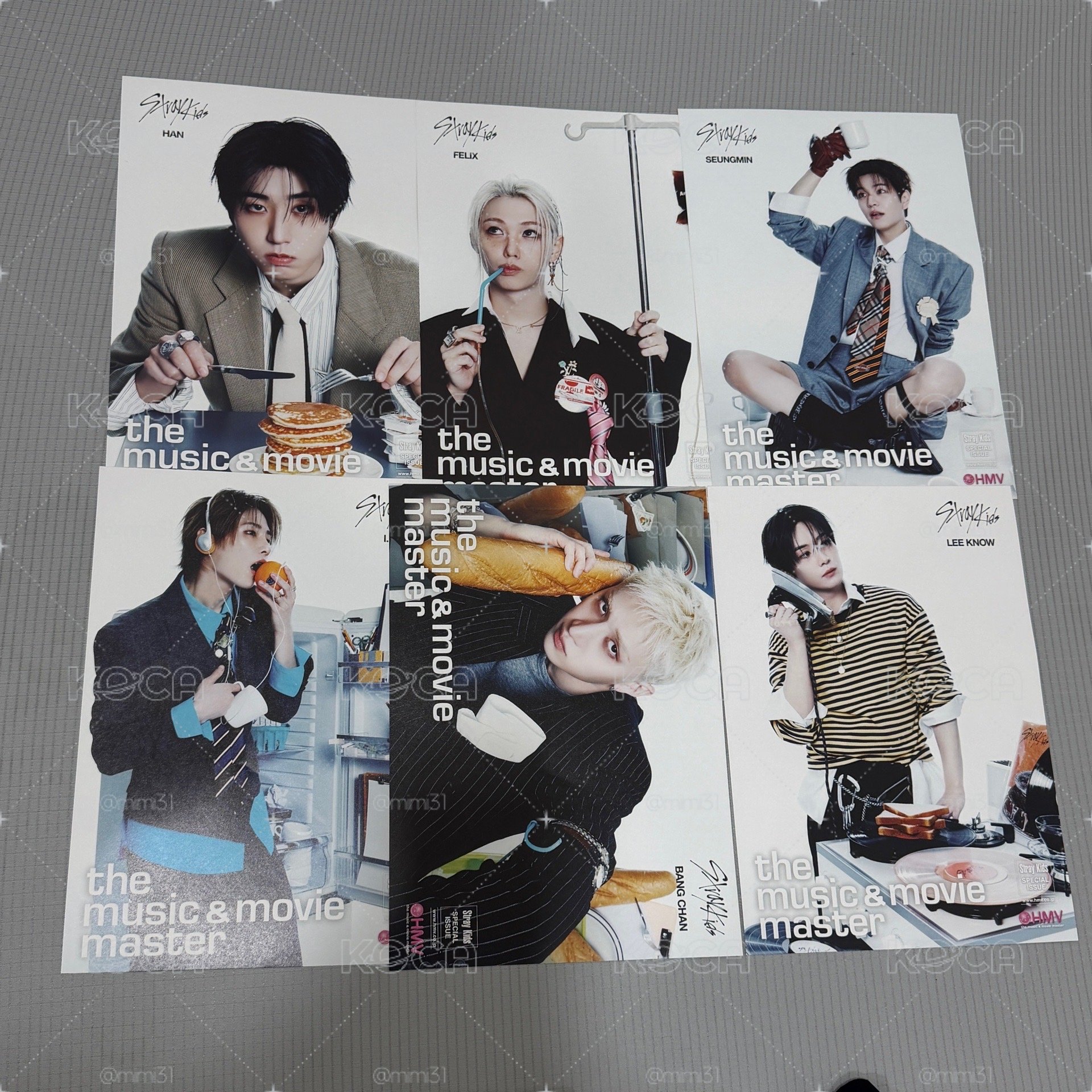 HMV海報六張