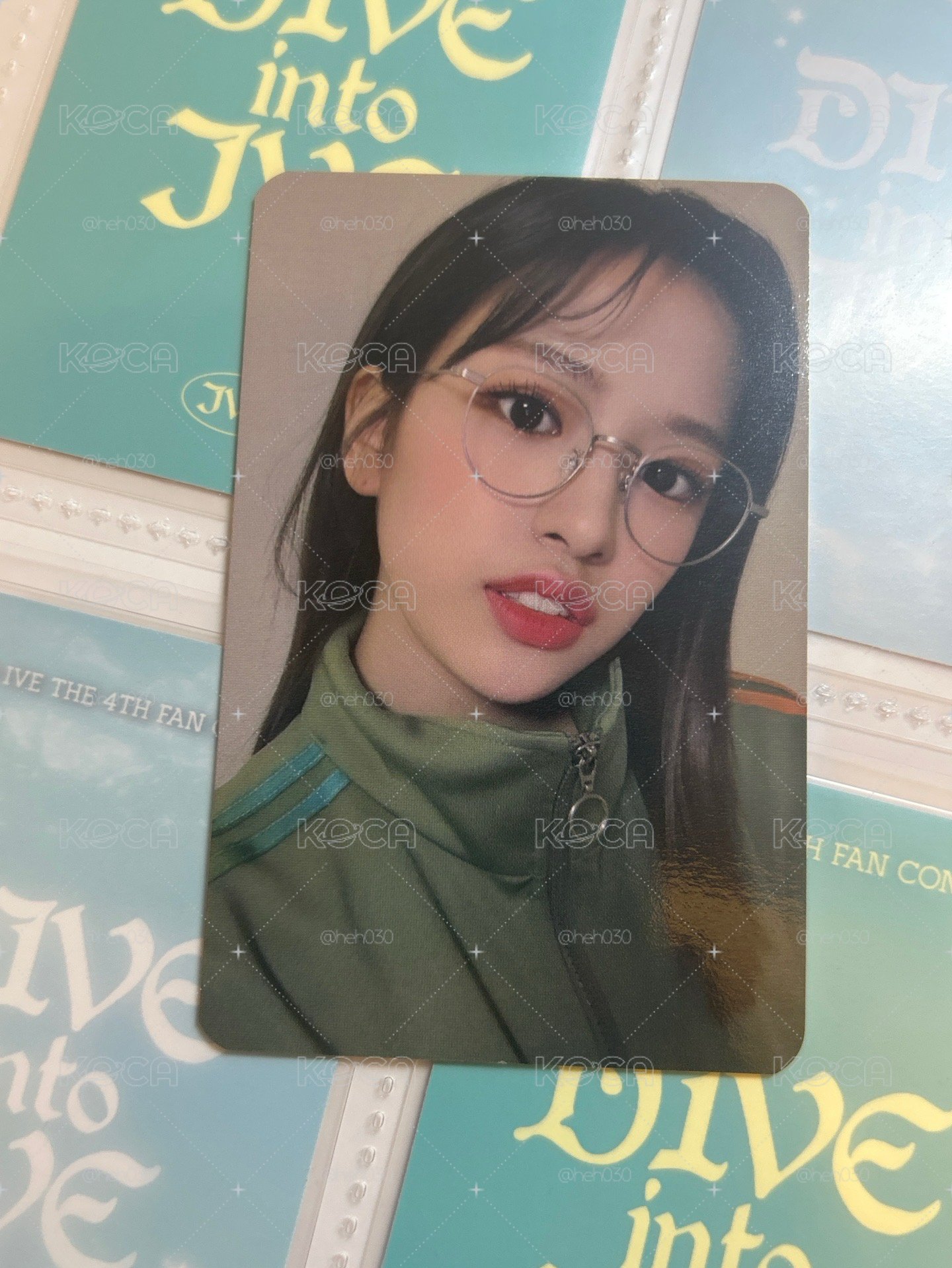IZONE 眼鏡應募安