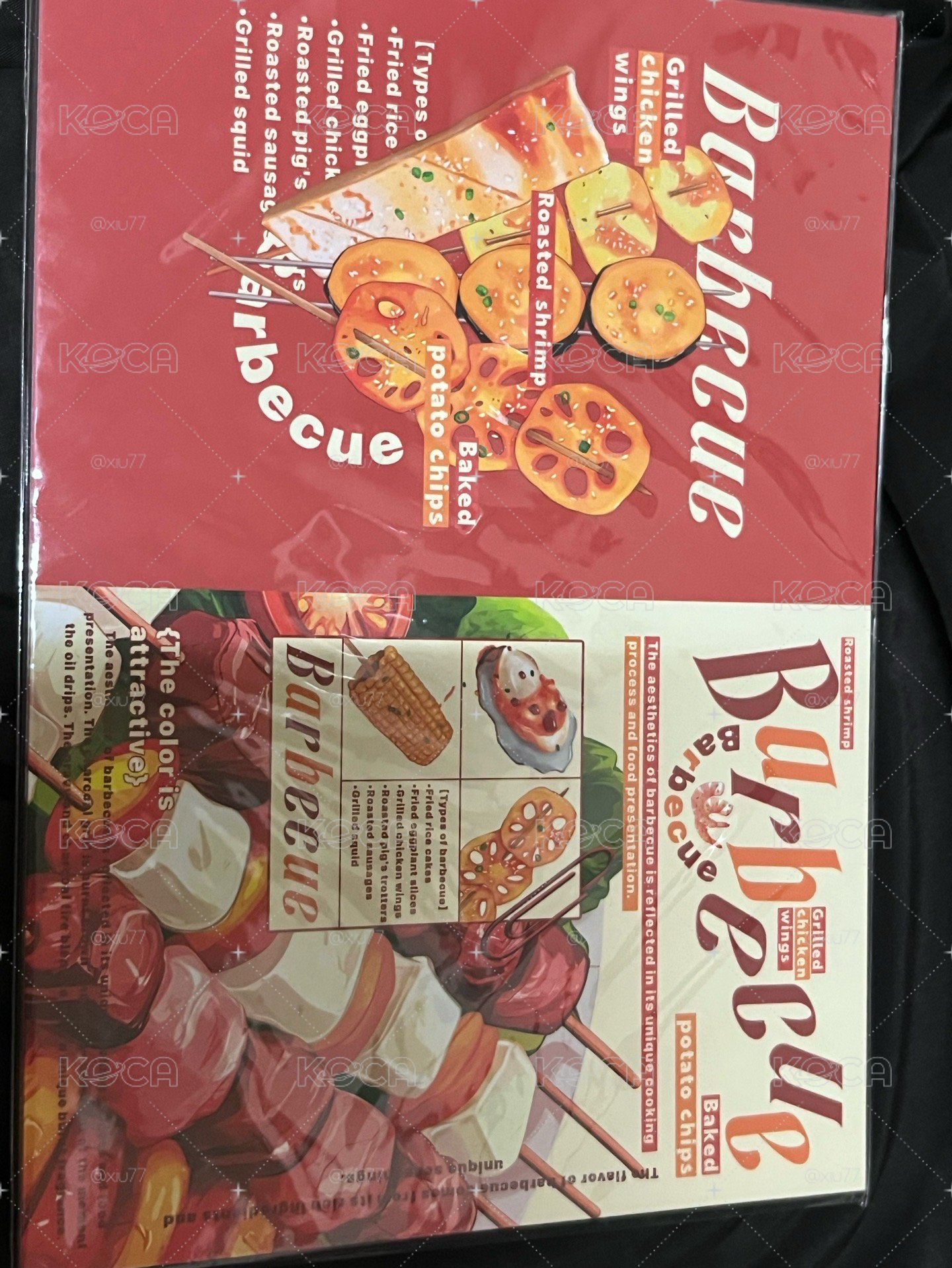 包材摺頁（可以加購也可以單買）