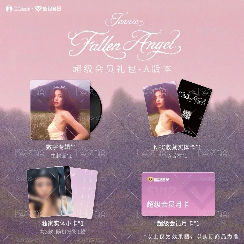 🪽 JENNIE《Fallen Angel》QQ音樂