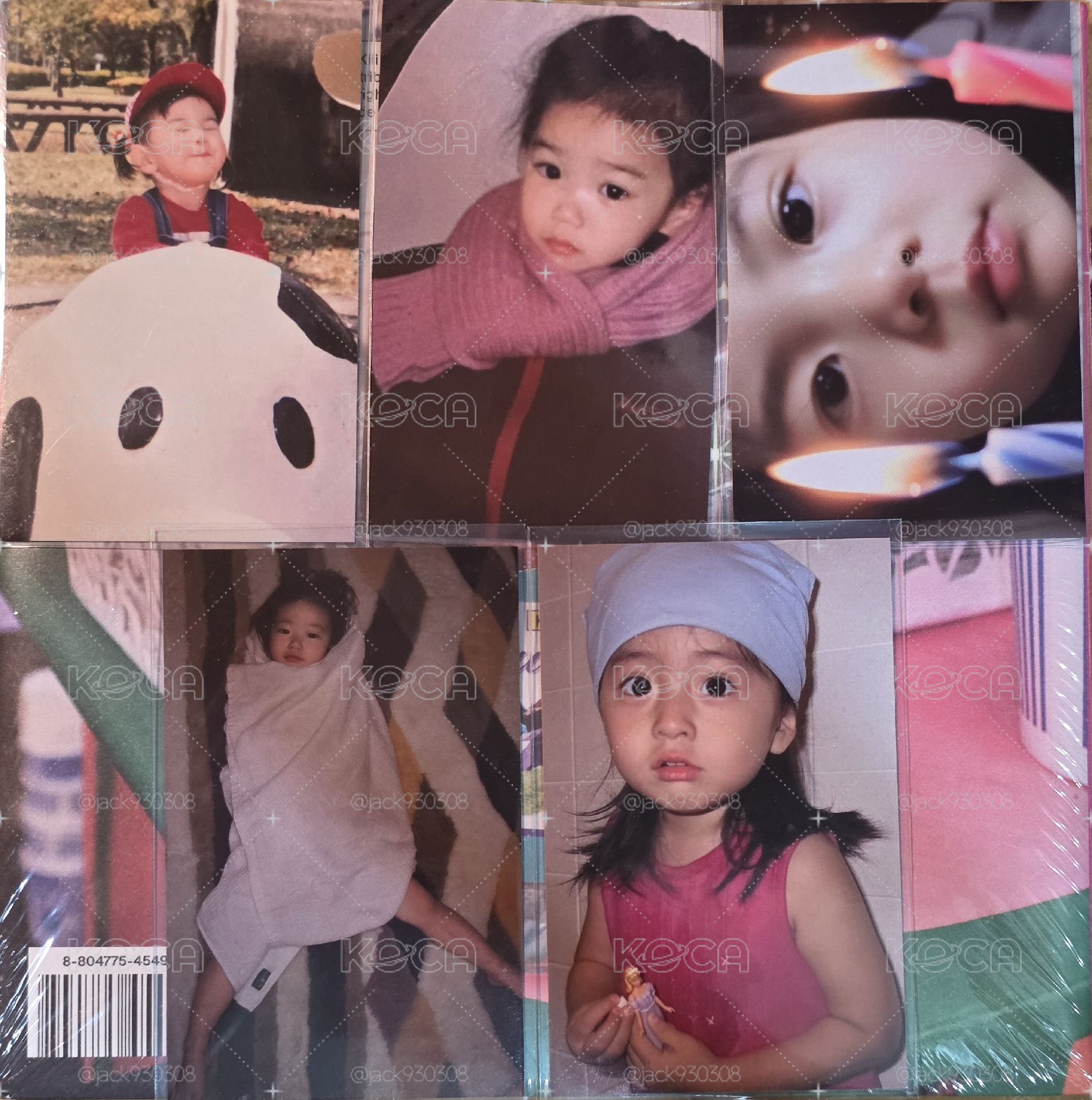 Lesserafim打歌寶寶卡現貨 雙面卡