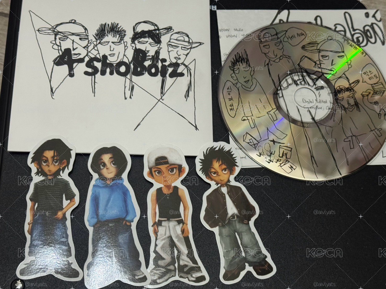 LNGSHOT <4SHOBOIZ MIXTAPE> 已拆專+小卡盤