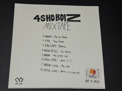 LNGSHOT <4SHOBOIZ MIXTAPE> 已拆專+小卡盤