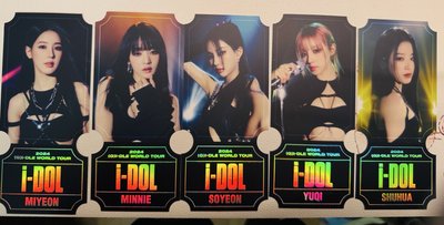 idle 2024演唱會光碟/周邊