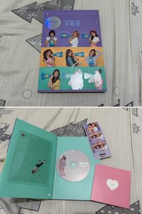 CD(sana）、透明片（Mina）、貼紙（mo定）