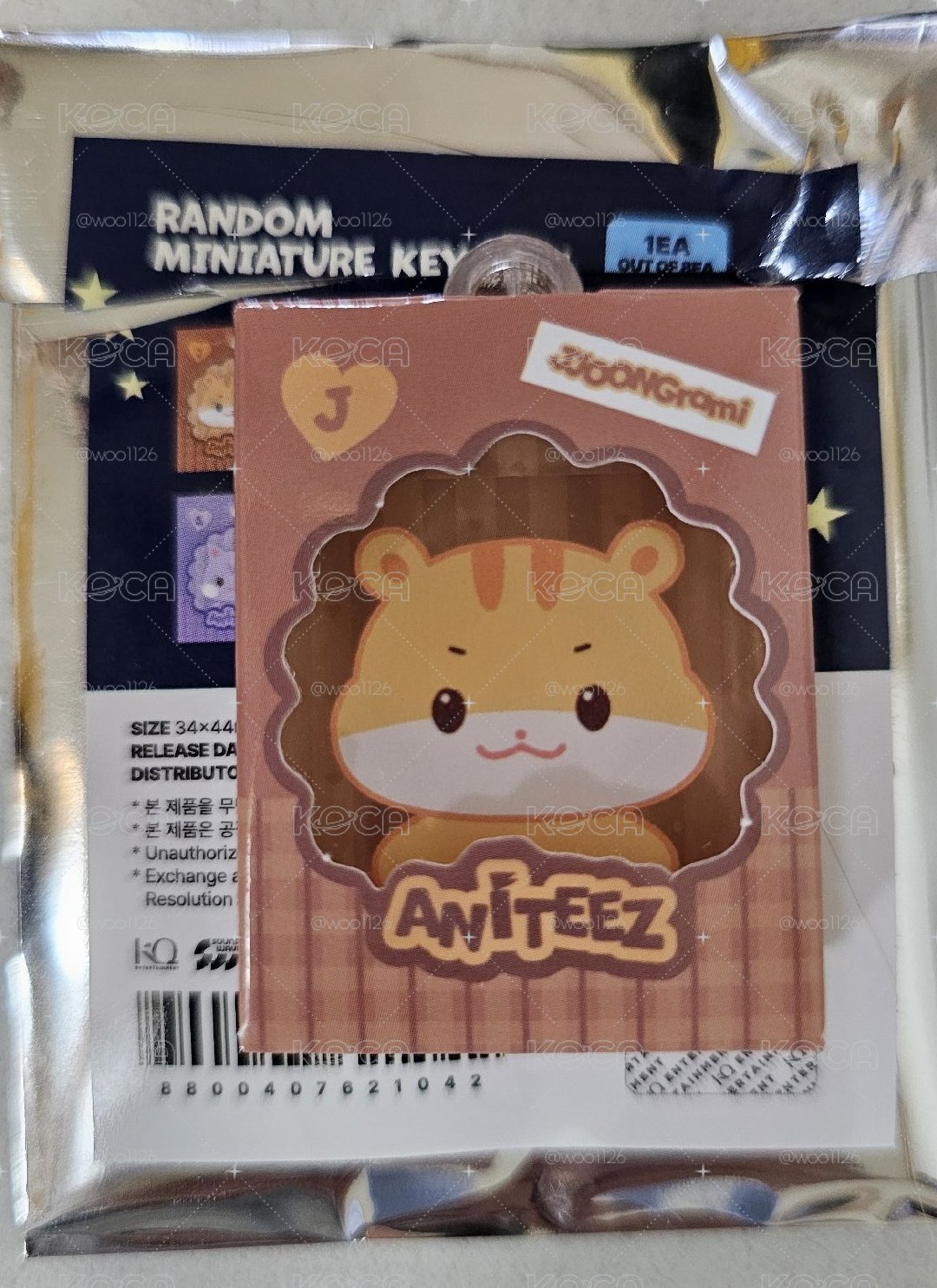 aniteez in dejavu 隨機吊飾