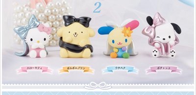 三麗鷗角色芭蕾蝴蝶結公仔P2 公仔 