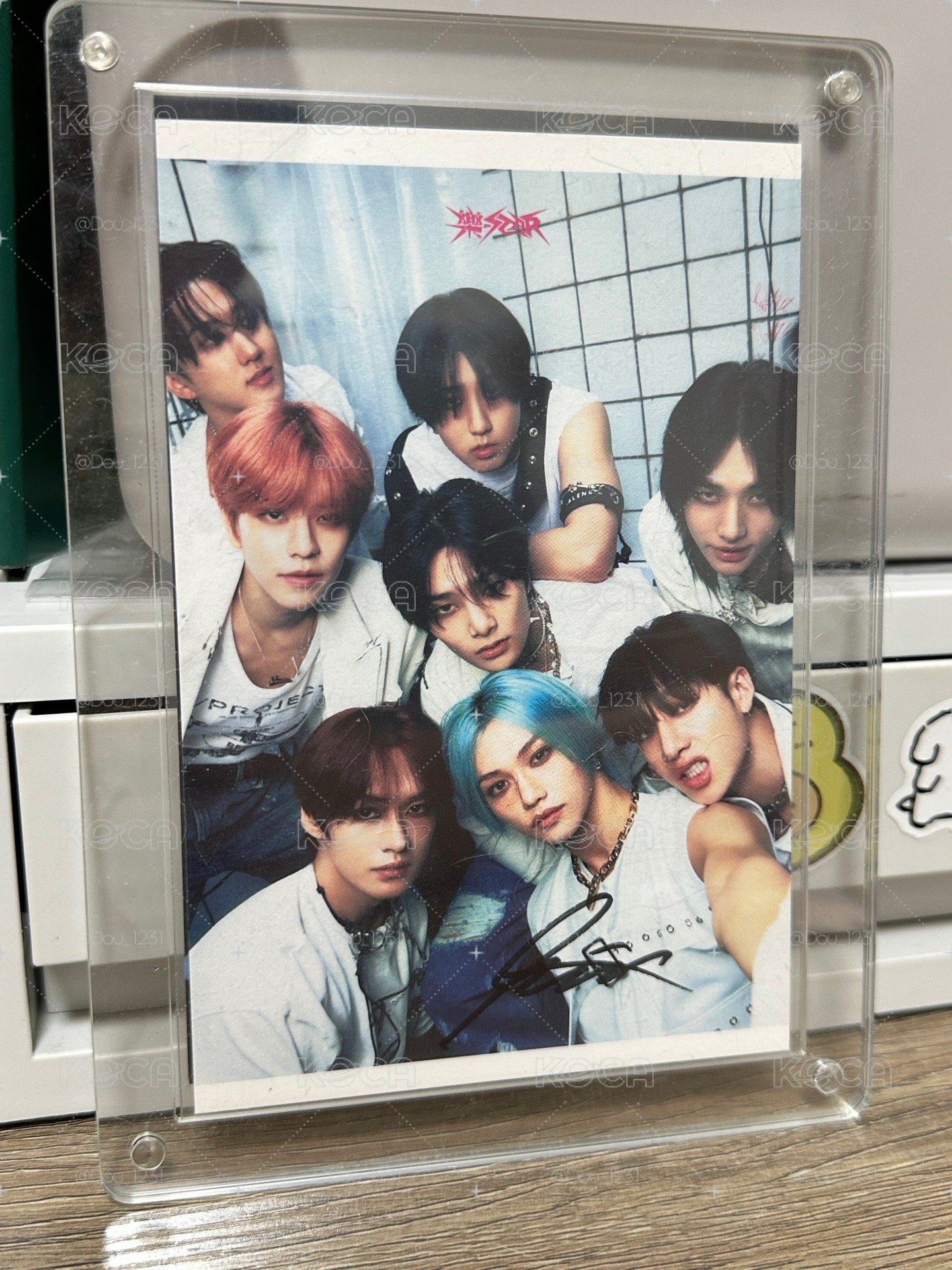 美通B&N 親簽明信片 城玟🐿️🐶