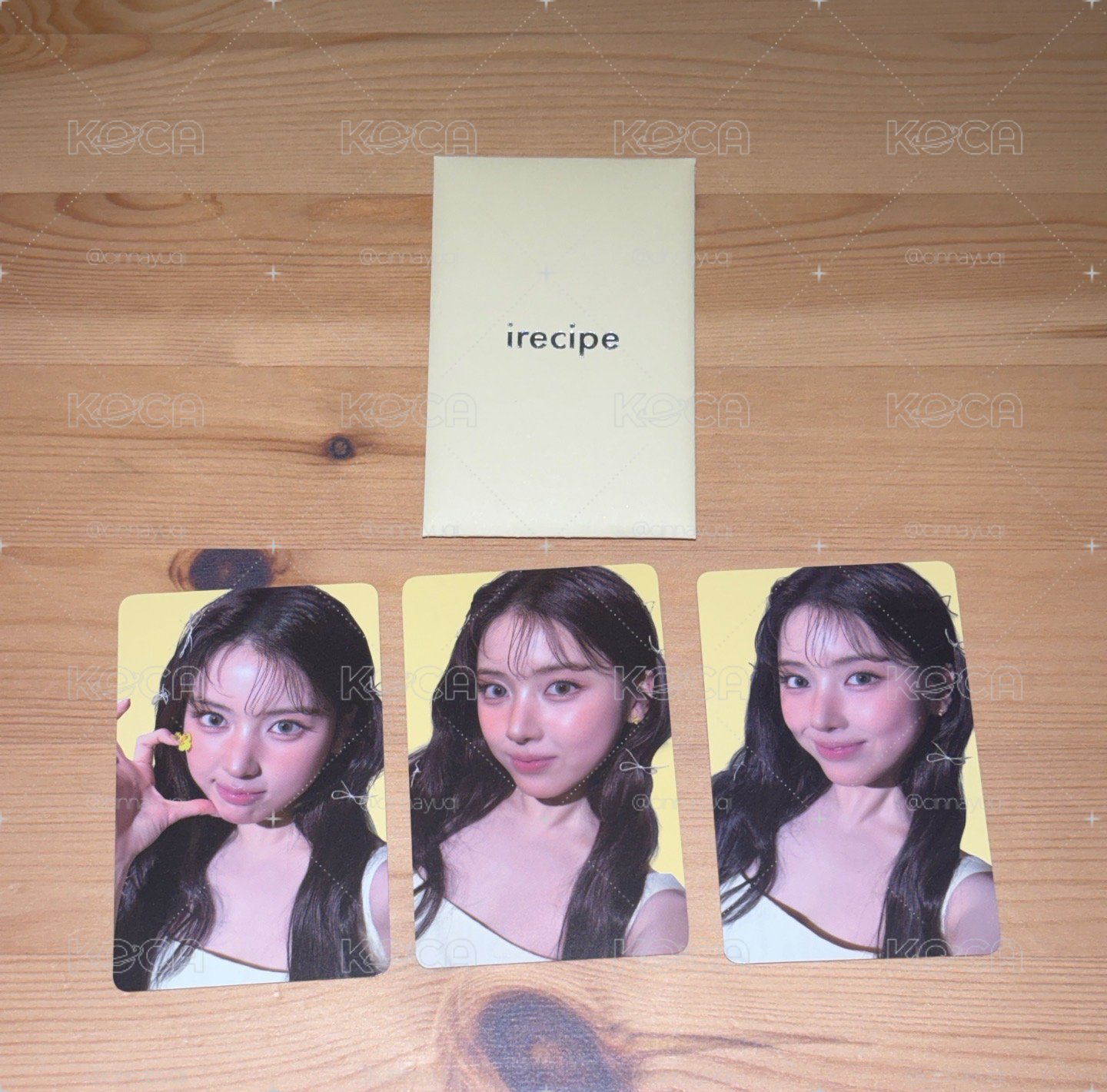 jiwoo irecipe 3卡