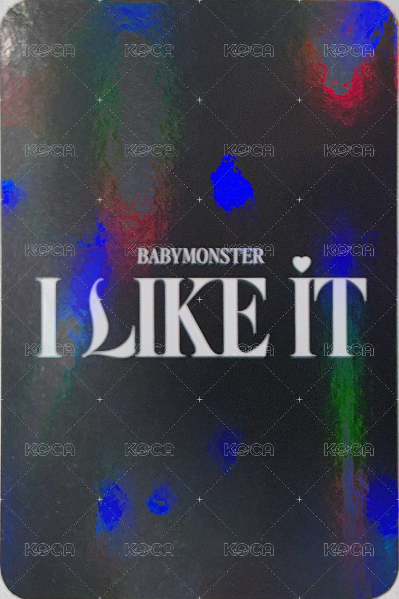 I LIKE IT mk C ver. 幸運卡  背面